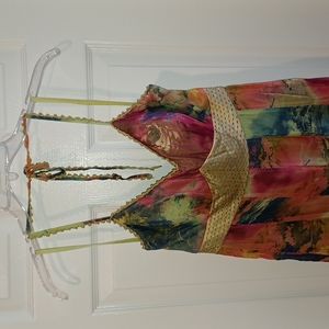 Sue Wong 100% Silk Dress